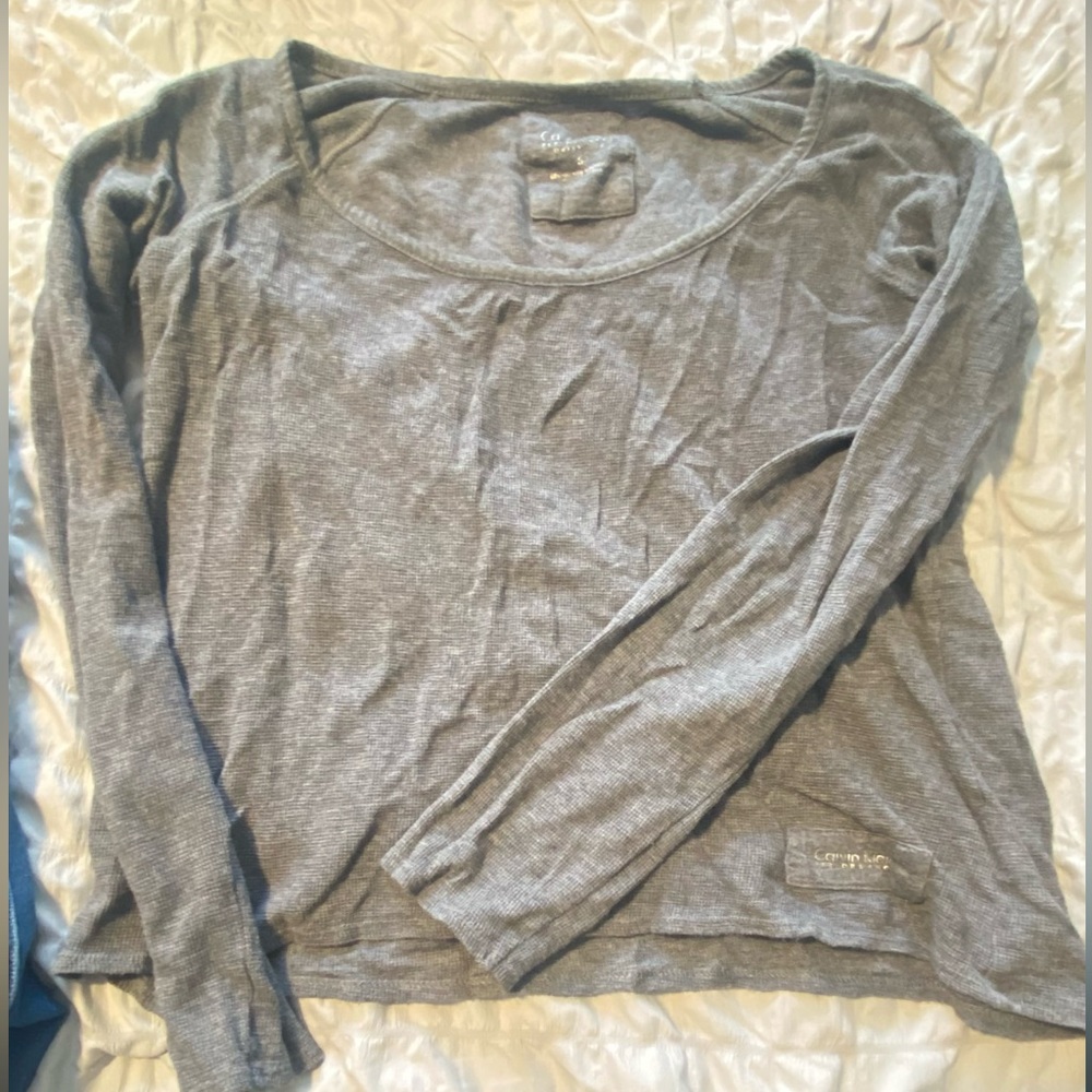 Calvin Klein Performance Quick Dry Cropped Top Size Small